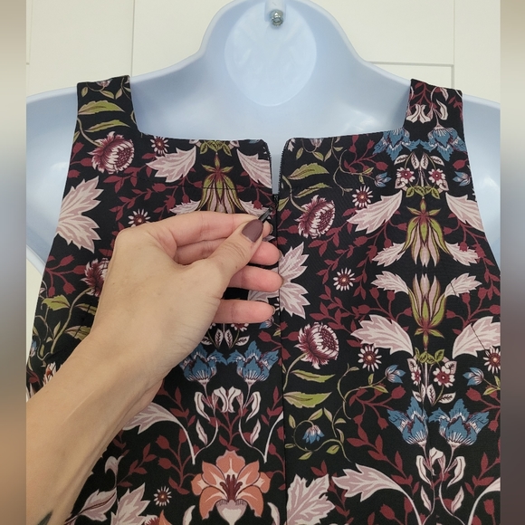 NWOT Rare HTF Unicorn Collectif Bright & Beautiful Strapless Paisley Jumpsuit - Picture 8 of 9